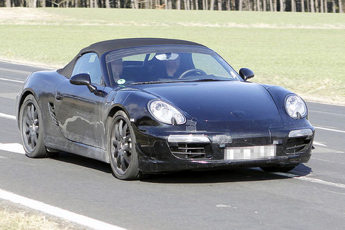 2011 porsche boxter 2 at 2011 Porsche Boxter spyshots