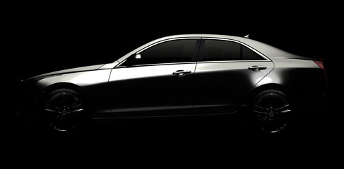 2012 ATS at 2013 Cadillac ATS Teaser