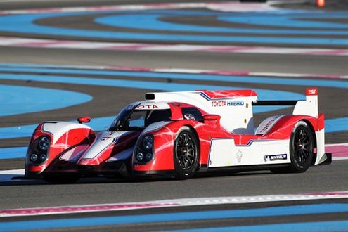 2012 Toyota Le Mans Racer 3 at Toyota T030 Hybrid Le Mans Racer: Video
