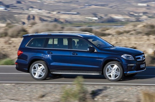 2013 Mercedes GL 4 at 2013 Mercedes GL Trailer