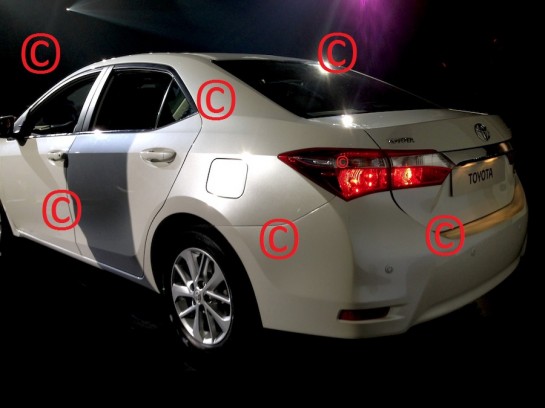 2014 Corolla 2 545x408 at 2014 Toyota Corolla First Pictures Leaked
