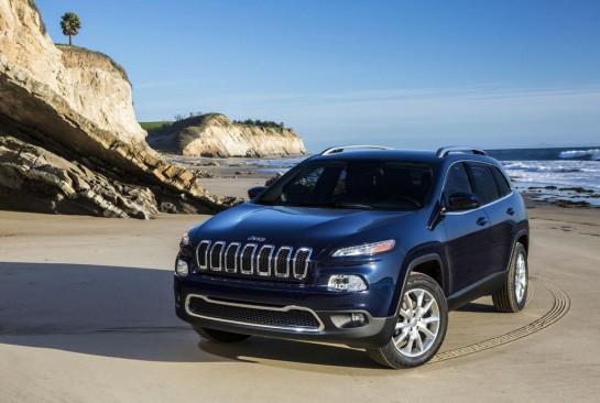 2014 Jeep Cherokee 1 545x366 at 2014 Jeep Cherokee: First Official Pictures
