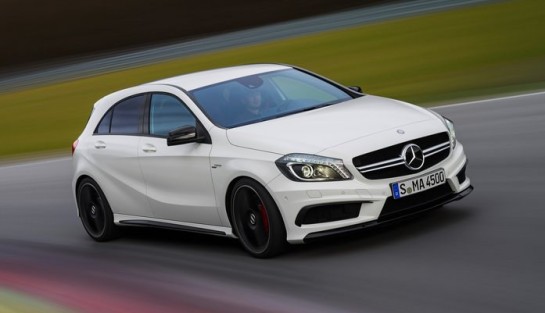 A45 AMG Video 545x313 at Mercedes A45 AMG in Action   Video