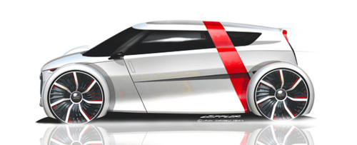 Audi urban concept 3 at Audi Urban Concept Teaser Video