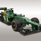  at Caterham F1 CT03 Race Car Revealed