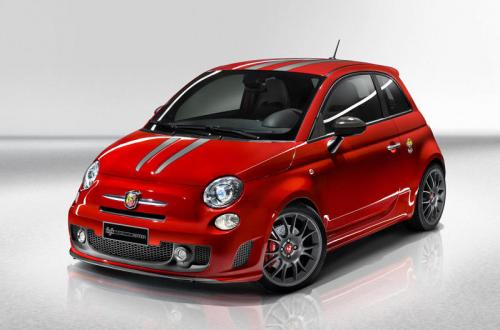 Fiat 695 Abarth Tributo Ferrari 1 at Abarth 695 Tributo Ferrari UK Edition