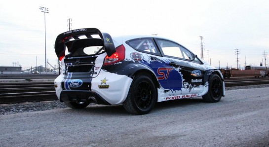 Fiesta ST Race Car 1 545x298 at Ford Fiesta ST Race Car Ready for Competition