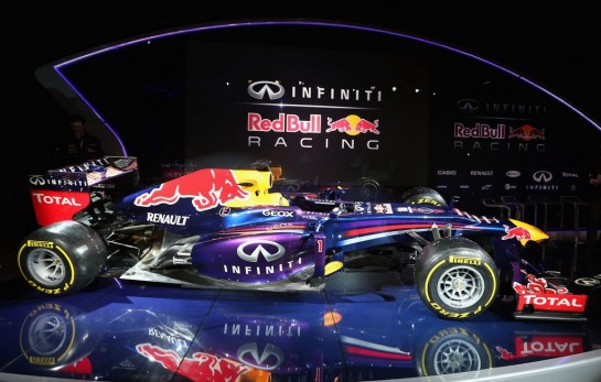 Infiniti Red Bull Racing RB9 1 545x347 at 2013 Infiniti Red Bull Racing RB9 F1 Car Unveiled