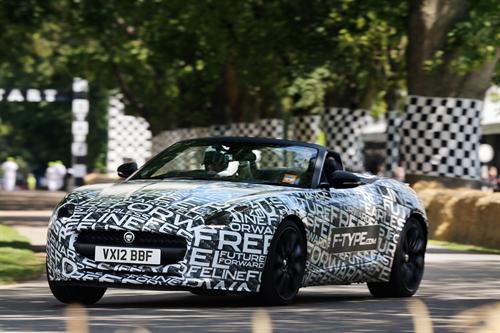 Jaguar F Type at Goodwood 1 at Fearless: Ian Callum Talks Jaguar F Type