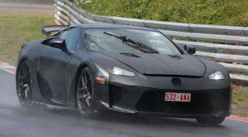 LFA spy 1 at Lexus LF A: Latest round of spyshots