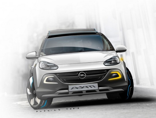 Opel ADAM ROCKS Concept 283347 medium 545x412 at Opel/Vauxhall Adam ROCKS Concept Revealed