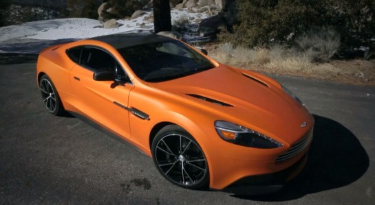 Orange Vanquish Review 545x299 at MotorTrend Video: 2014 Aston Martin Vanquish Review 
