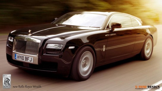 Rolls Royce Wraith render1 545x306 at Rendering: Rolls Royce Wraith