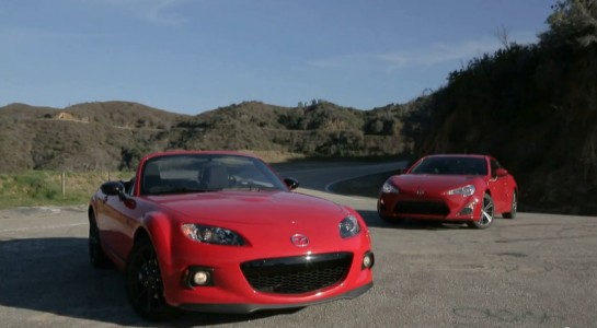 Scion FR S vs Mazda MX 5 545x300 at Scion FR S vs Mazda MX 5   Which Is Better?