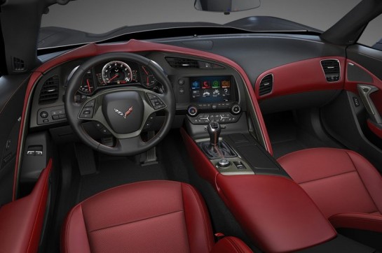 Stingray interior 545x362 at 2014 Corvette Stingray Interior Design Explained 