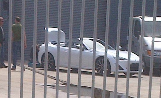Toyota GT 86 Cabrio 1 545x331 at Spyshots: First Pictures of Toyota GT86 Convertible
