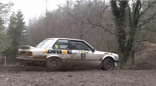 Wye Dean Forest Rally in BMW 325i 545x300 at Chris Harris Video: Wye Dean Forest Rally in BMW 325i