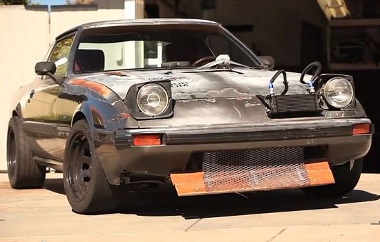 Zero F RX7 at Homemade Hot Rod RX7 Is Awesome   Video