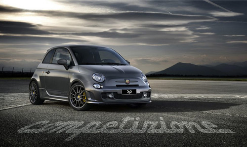 abarth 595 1 at Abarth 595 Competizione at Bologna Motor Show