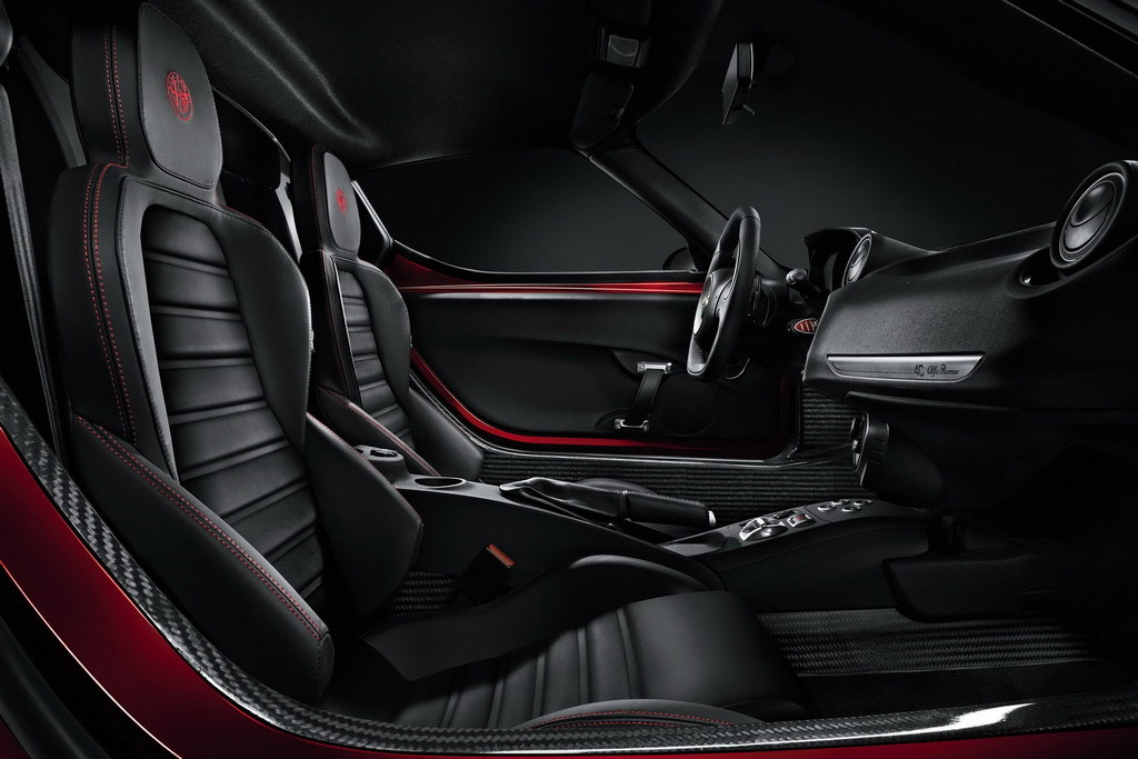 alfa romeo 4c interior at Alfa Romeo 4C Interior Revealed in New Pictures