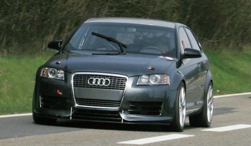 audi rs31 at Spyshots: Audi RS3 wearing racing suite!