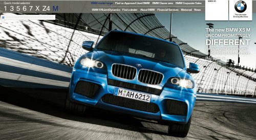 bmw configurator at BMW X5M & X6M online configurator launched