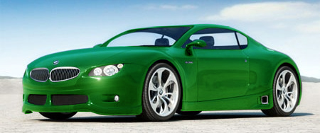 bmw z10 green at BMW Z10 ED   Green supercar in the works