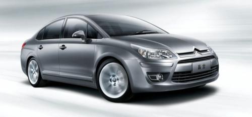 c4 facelift at Citroen C Quatre sedan for China