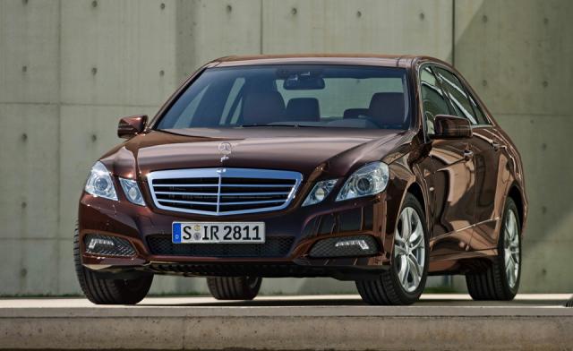 eclass front at 2010 Mercedes E Class Revealed with photo album
