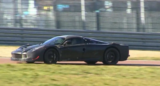 ferrari f150 mule 2 545x295 at Video: Ferrari F150 Prototype in Action