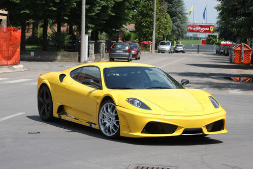 ferrari f450 mule 1 at Spyshots: Ferrari F450 test mule