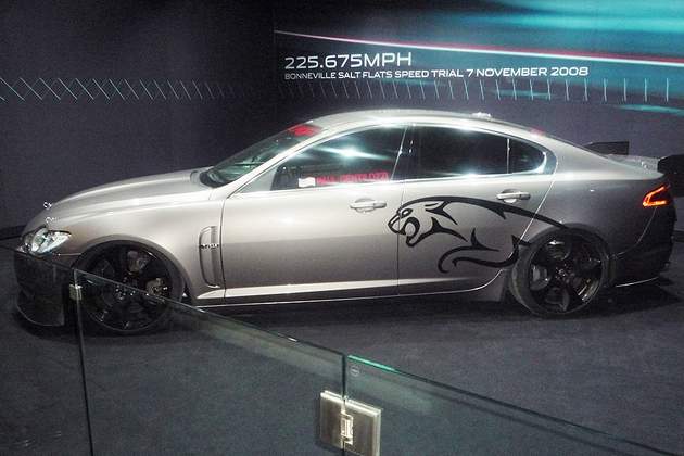 at Jaguar XFR hit 225 mph!