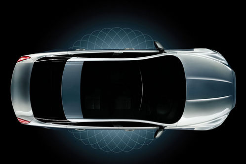 jaguar xj teaser1 at 2010 Jaguar XJ teaser image and video