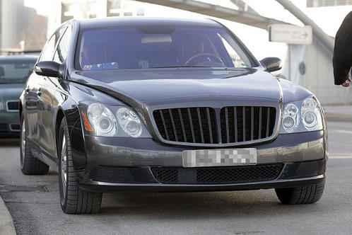 maybach facelift1 at Spyshot: Maybach Facelift