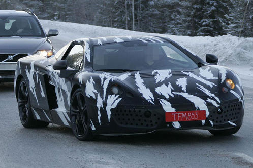 mclaren p11 at McLaren P11 new spyshots and details