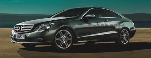 mercedes e klasse coupe2 at Mercedes E Class Coupe Leaked Photos