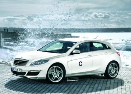 merceeds b class renders 1 at Renderings: 2010 Mercedes Benz B Class facelift