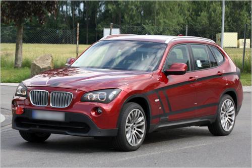new x1 spy 2 at Spyshots: BMW X1 scooped in red!