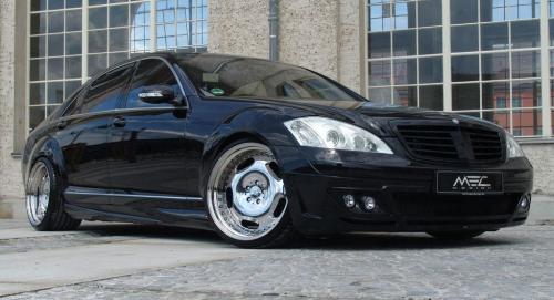 s class mec design 21 at Mercedes S class with MEC Design bodykit