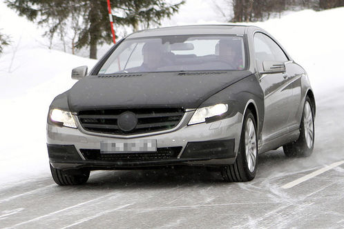 s coupe 2 at Spyshots: S Class Coupe to replace Mercedes CL