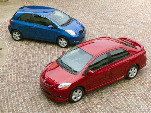 toyota yaris sedan at Toyota recalls 1.3 million cars worldwide