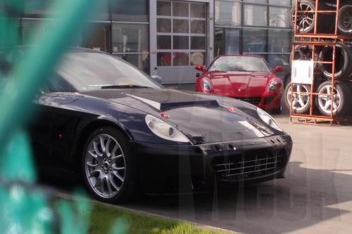 v12 spyshot at Ferrari working on a new V12 GT 