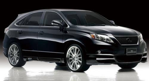 wald lexus rx 001 at Lexus RX Black Bison by Wald
