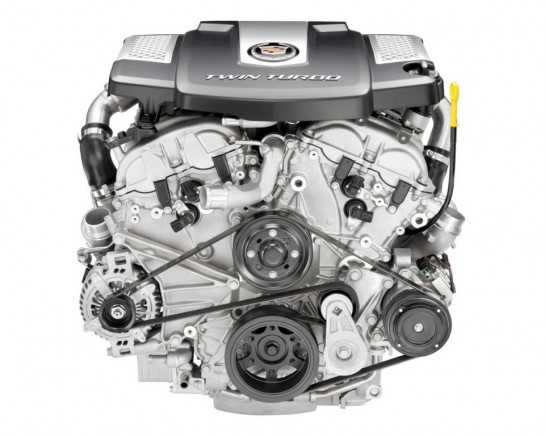 2014 GM V6LF3 006 medium 545x436 at Twin Turbo V6 Confirmed for 2014 Cadillac CTS