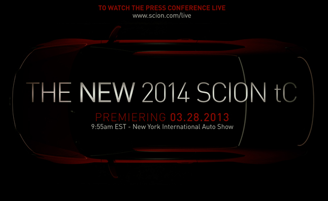 2014 Scion tC at 2014 Scion tC Confirmed for New York Debut