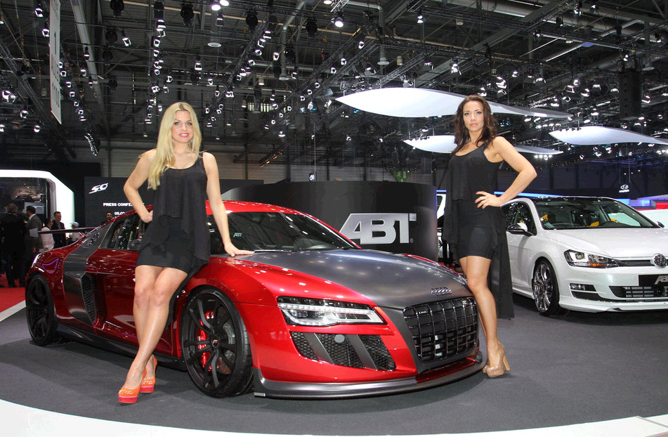 ABT Audi R8 GTR at ABT Audi R8 GTR at Geneva Motor Show   Video