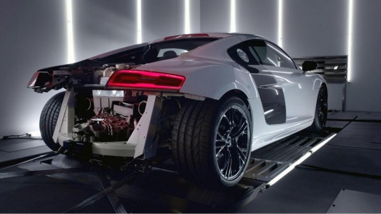 Audi R8 V10 Plus 2 545x307 at Audi R8 V10 Plus Gets Interactive Promo Video