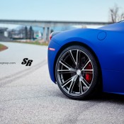 Blue Ferrari 458 Italia on PUR 7 175x175 at Gallery: Blue Ferrari 458 Italia on PUR Wheels