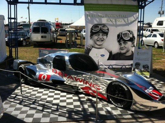 DeltaWing Coupe 1 545x406 at DeltaWing Coupe Revealed Ahead of Sebring Debut