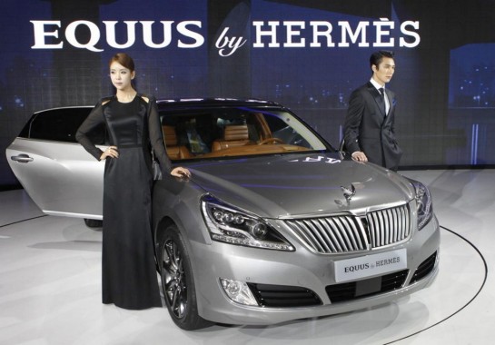 Hermes Equus 1 545x380 at Hyundai Equus by Hermes Revealed in Seoul